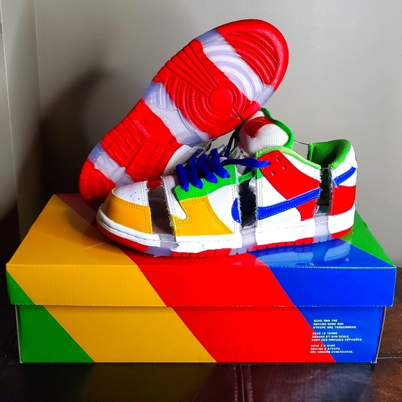 Nike Sb Dunk Low " Ebay " Qs Shoes - Picture 1 of 10